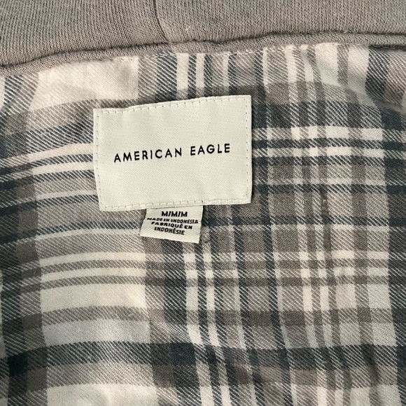 American eagle cropped flannel - Picture 2 of 3